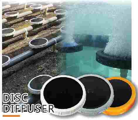 Fine Bubble Air Diffuser For Biofloc And Fish Farming , Wastewater Treatment ETP , STP,  Aquarium , Aquaponics -     9" EPDM