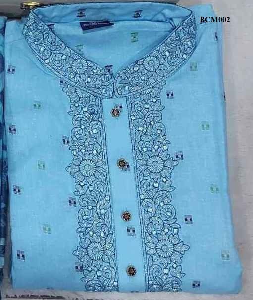 Embroidery Cotton Punjabi for Men BMC002