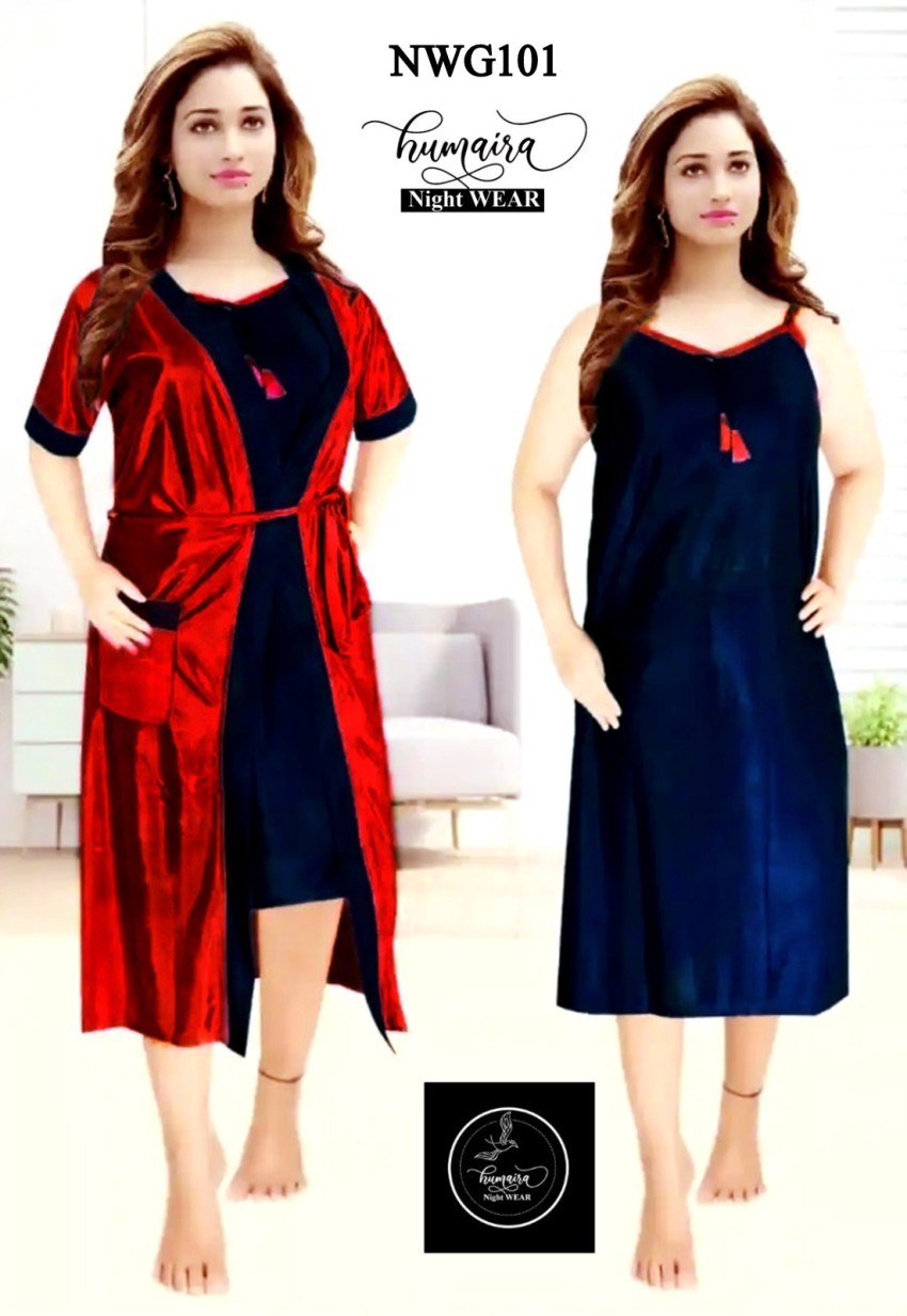 Stylish 2 part Nighty NWG101