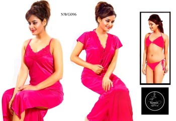 Stylish 4 part Nighty NWG096