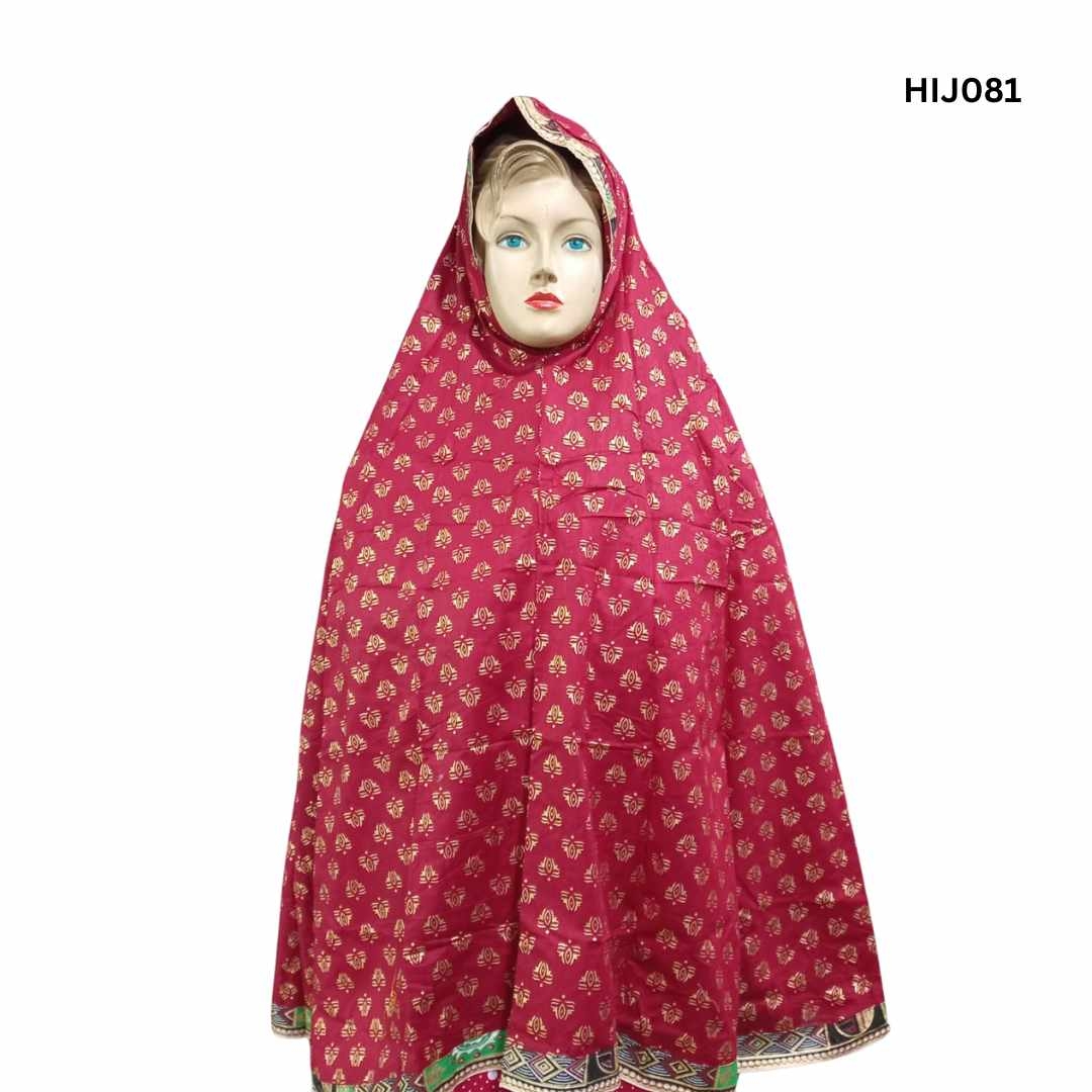 cotton prayer hijab