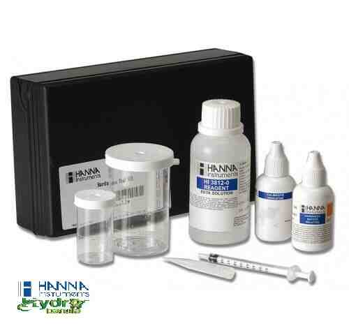 HANNA Water Total Hardness Chemical Test Kit HI3812 -100 Test Per Box
