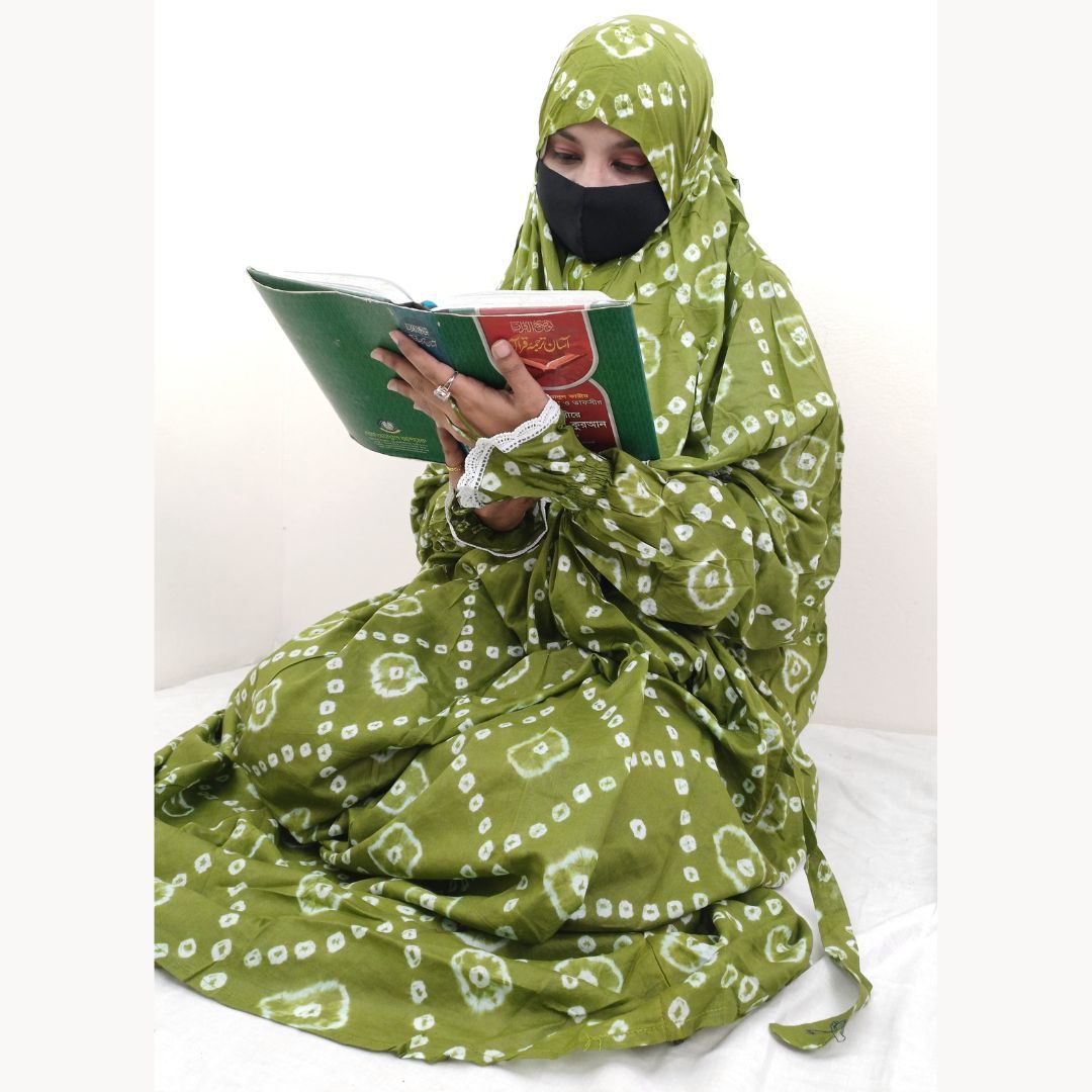 Bexi Batik Salat Long Hijab SLH018