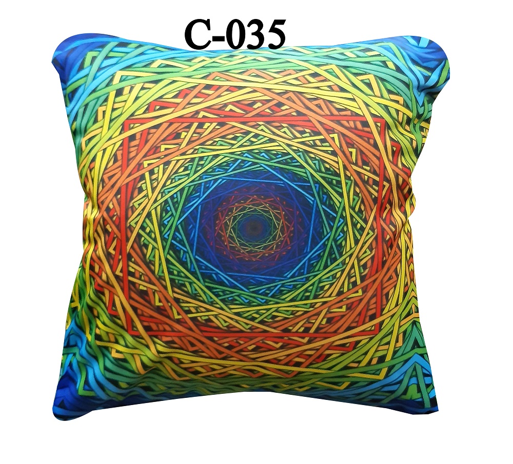 Digital Print Cushion Cover C035