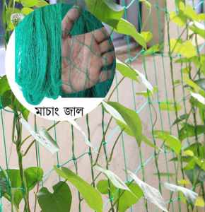 Green Nylon Net কৃষি মাচাং বেড়া জাল