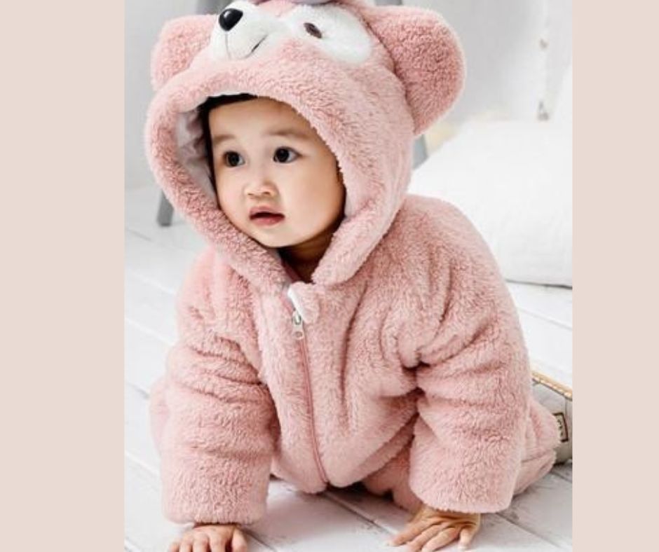 Kids Teddy Bear Winter Bodysuit JMP001