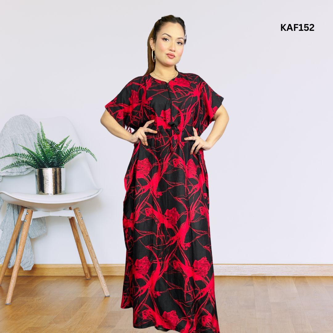 China Linen Kaftan Maxi  KAF152