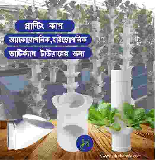 Column Pipe Fixed Plant Cup Space Soilless Planting Culture for Hydroponics,Aquaponics,Greenhouse