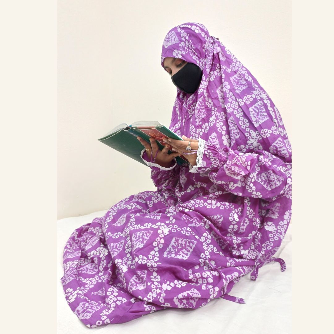 Bexi Batik Salat Long Hijab SLHC016