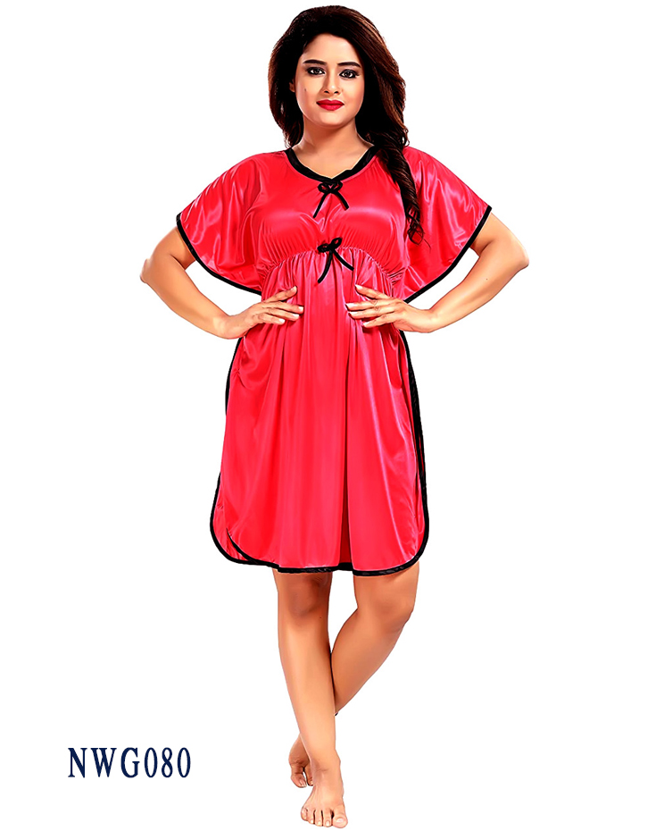 Stylish Kaftan Short Nighty NWG080