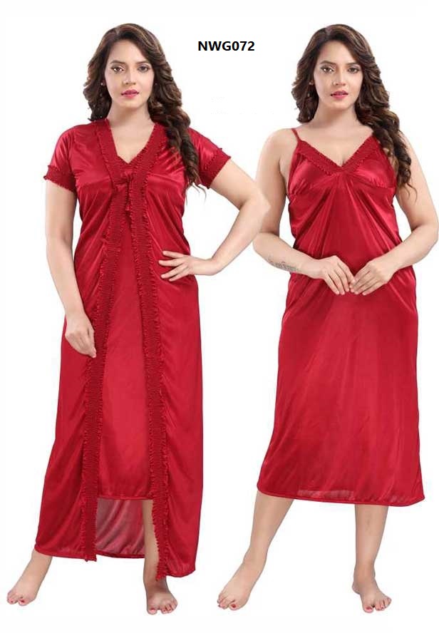 Stylish 2 part Nighty NWG072
