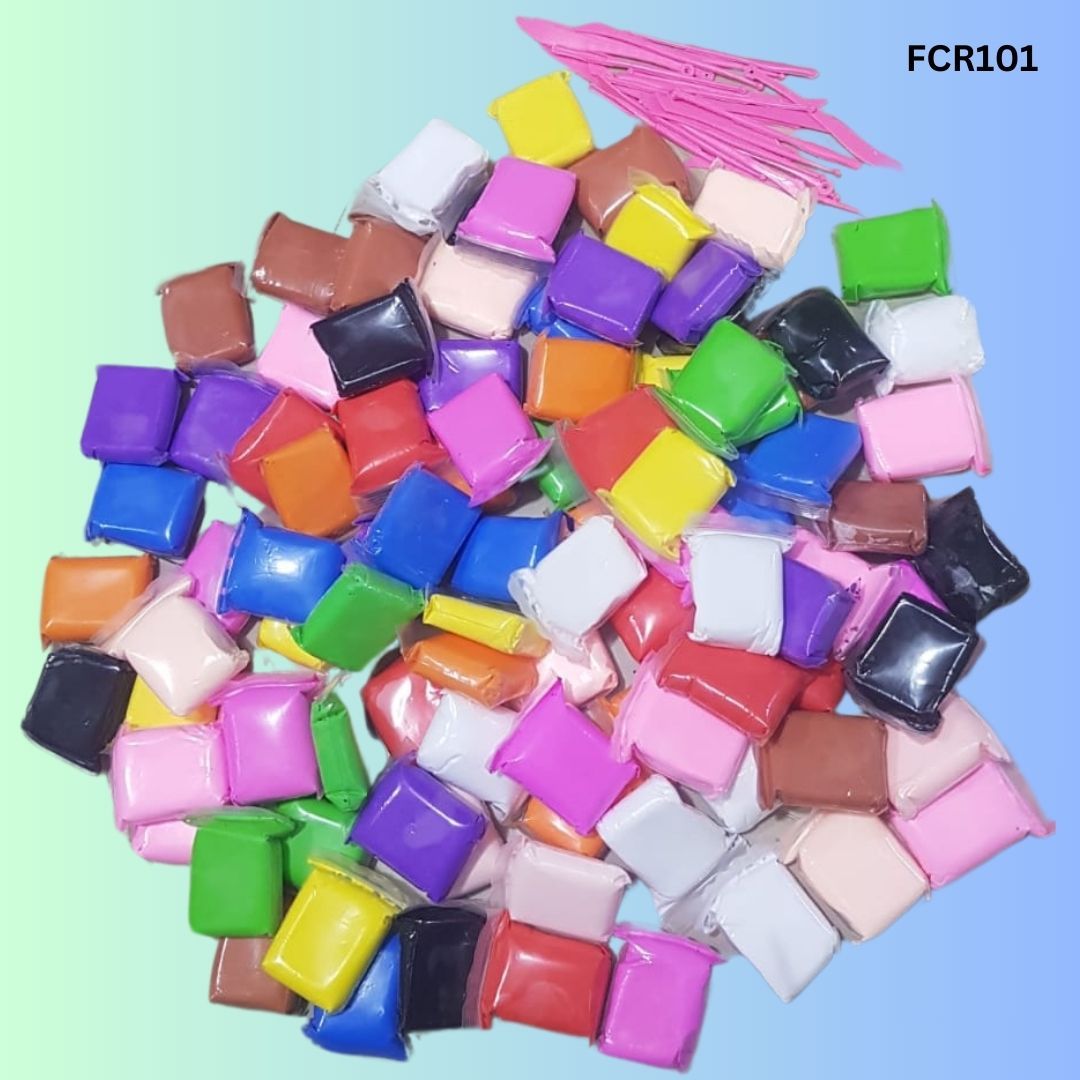 100 pack 2"x2" clay for kids FCR101