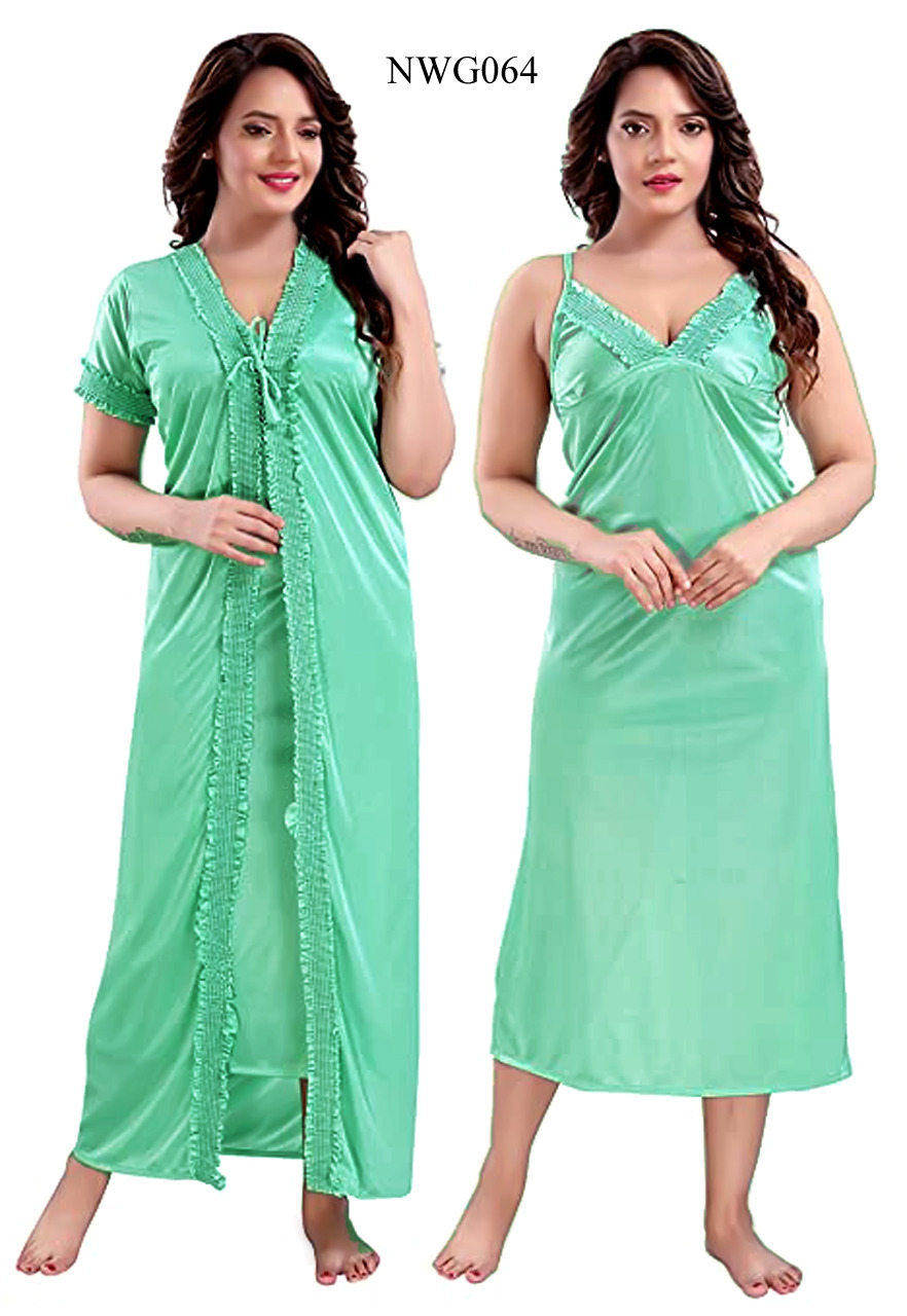 Stylish 2 part Nighty NWG064